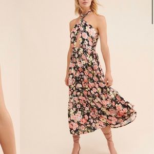 Santa Cruz floral mini dress